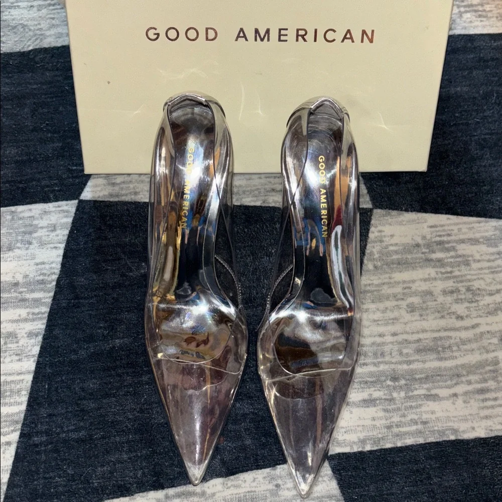 Good American Cinder-F*cking Rella Pump